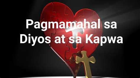 Ang Panguluhang Diyos at Pagmamahal sa Kapwa .